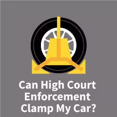 High Court Enforcement Clamped Car