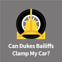 Dukes Bailiffs Clamp Car