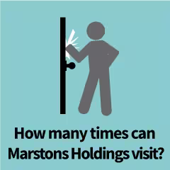 When can Marston bailiffs visit